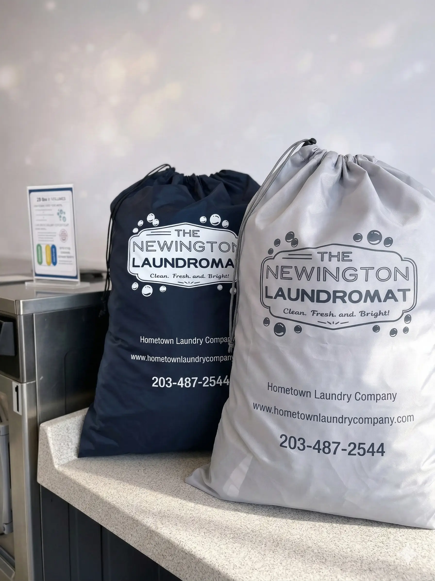 The Newington Laundromat Bags