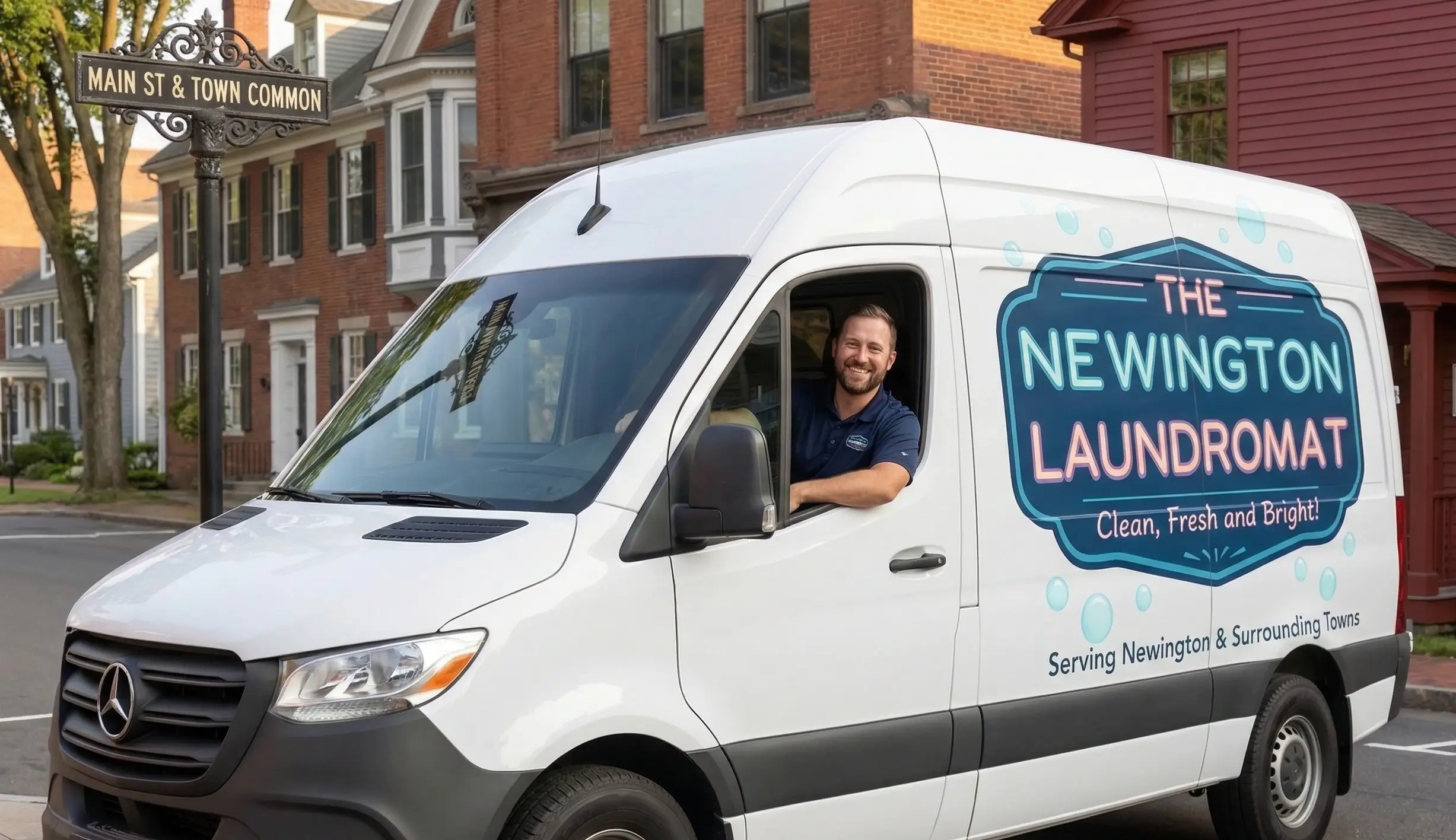 The Newington Laundromat Delivery Driver
